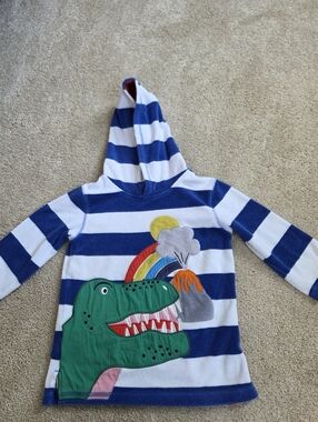 MiniBoden Boys Toweling Swim Cover Up Size 2-3